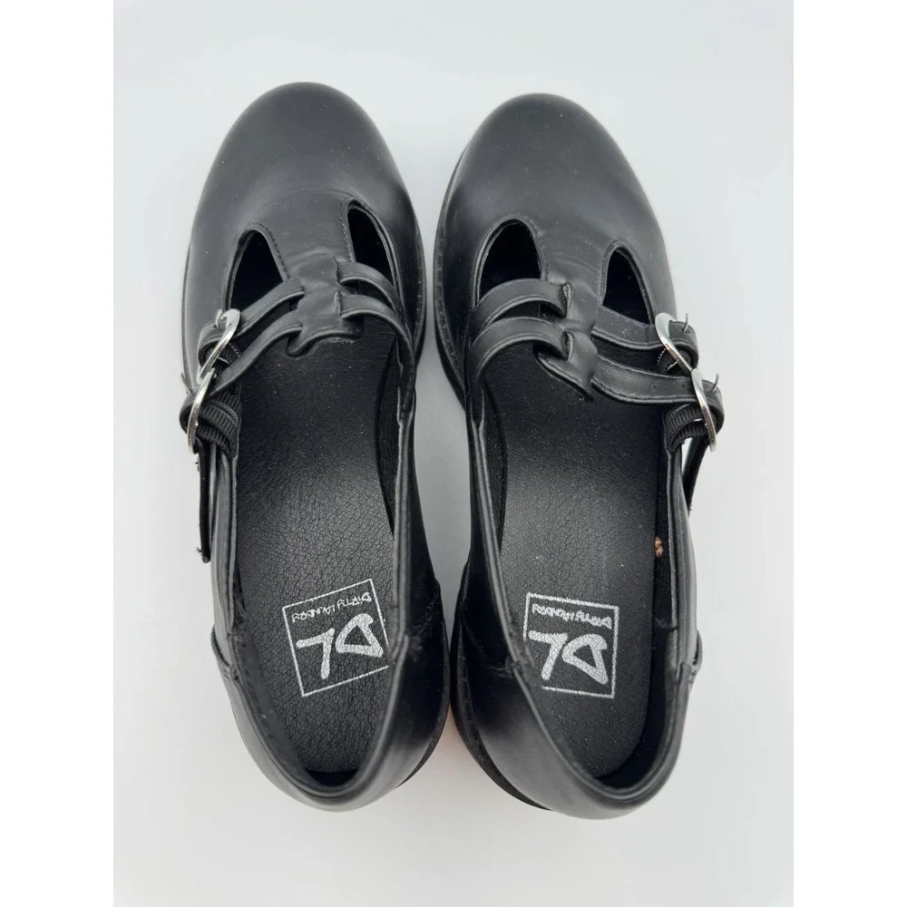 Dirty Laundry Woman's Size 5 M Black Chunky Y2K‎ platform Mary Jane Shoes